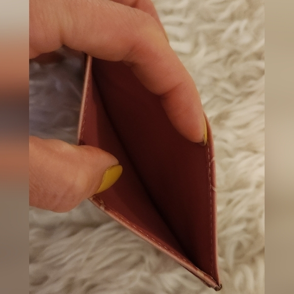 Cartier Pink Patent Leather Happy Birthday Card Holder - Picture 4 of 13